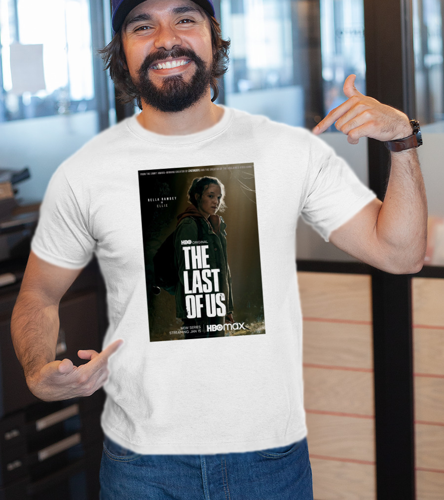 HBO Original The Last Of Us Bella Ramsey Ellie New Series Streaming Jan 15 HBO Max T-Shirt