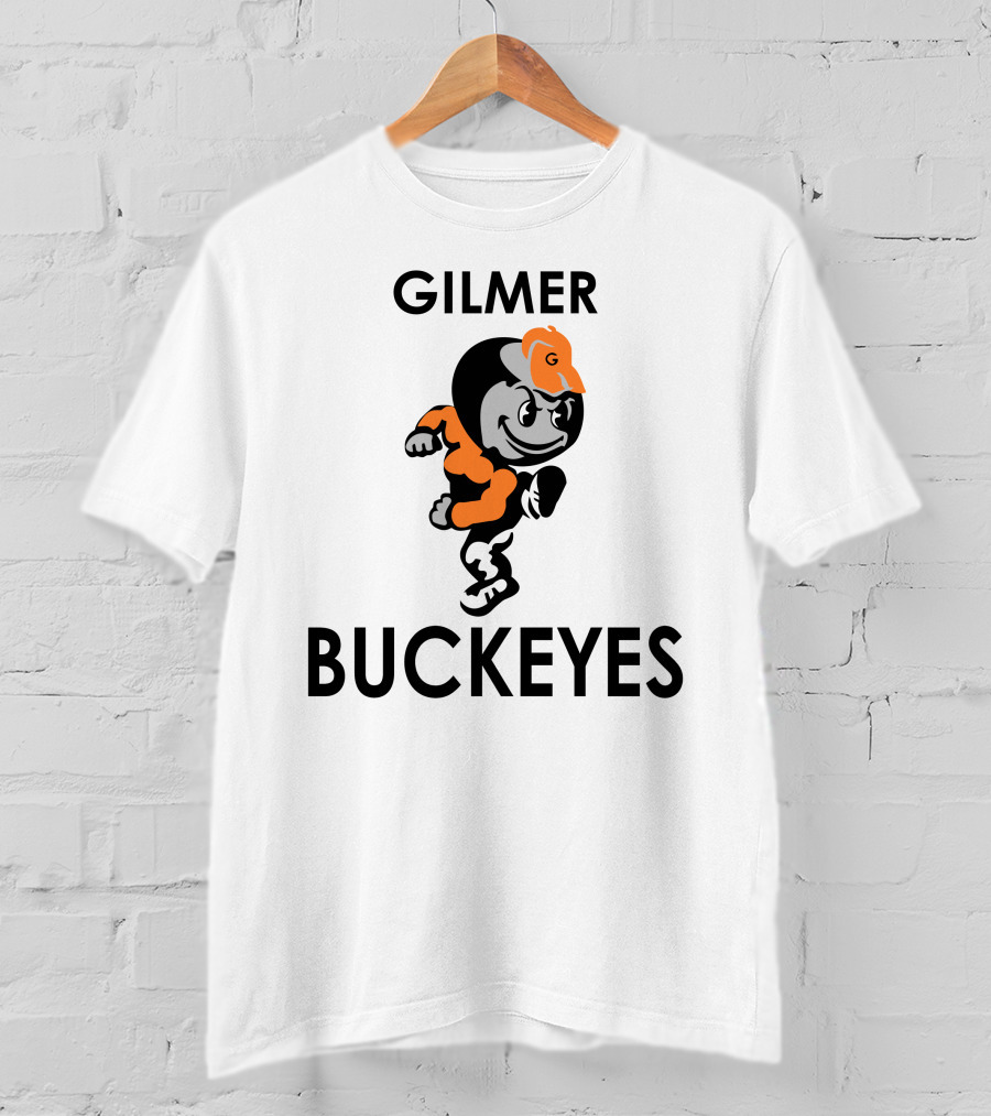 Gilmer Buckeyes Football Mascot Gilmer Texas T-Shirt