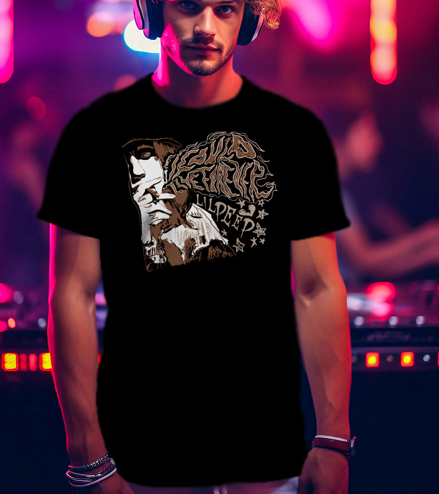 Lil Peep Live Forever Smoke T-Shirt