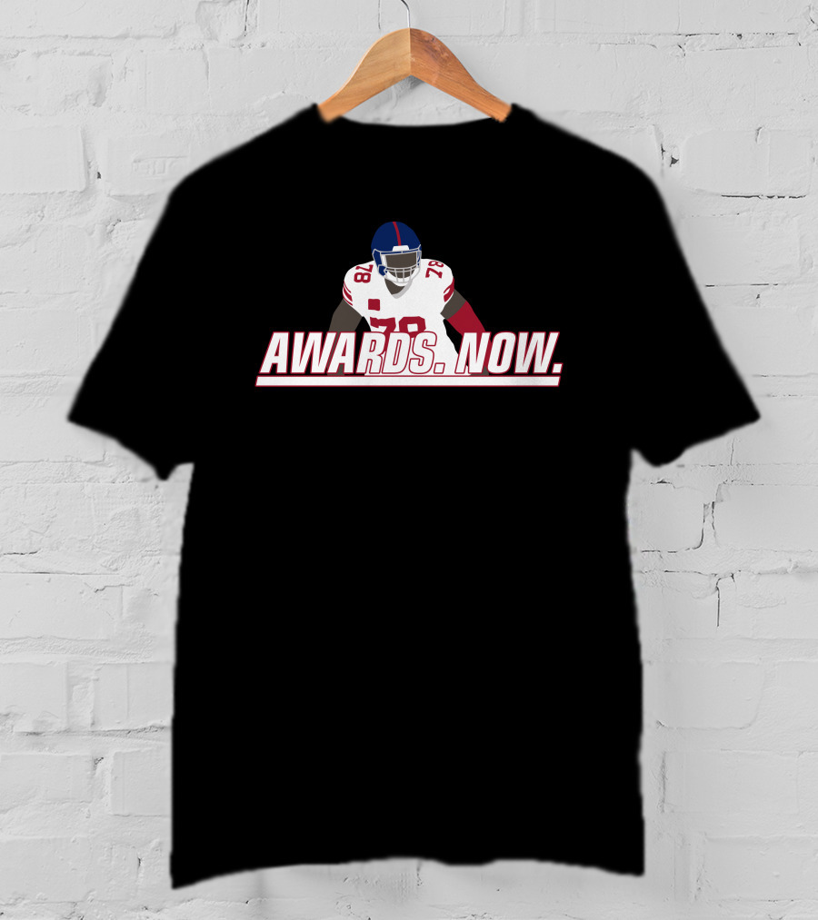Awards. Now. Football Player 78 T-Shirt
