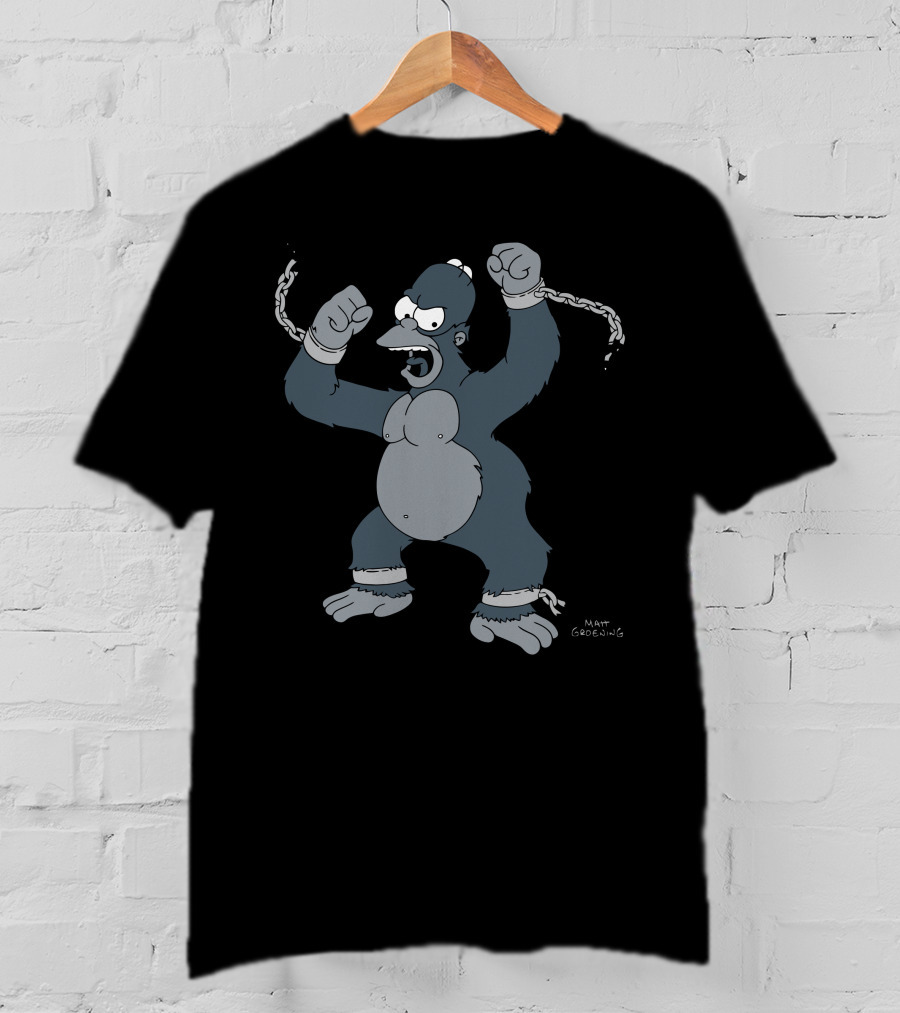 King Homer The Simpsons Matt Groening T-Shirt