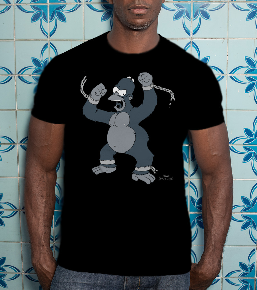 King Homer The Simpsons Matt Groening T-Shirt