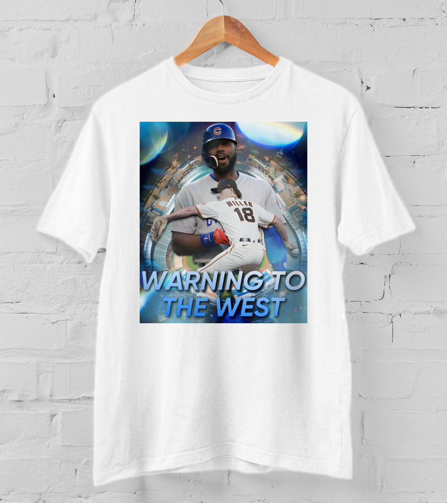 Warning To The West Miller 18 Baseball Showdown T-Shirt
