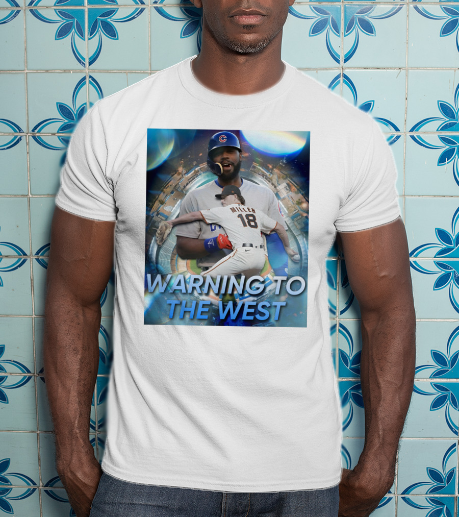 Warning To The West Miller 18 Baseball Showdown T-Shirt