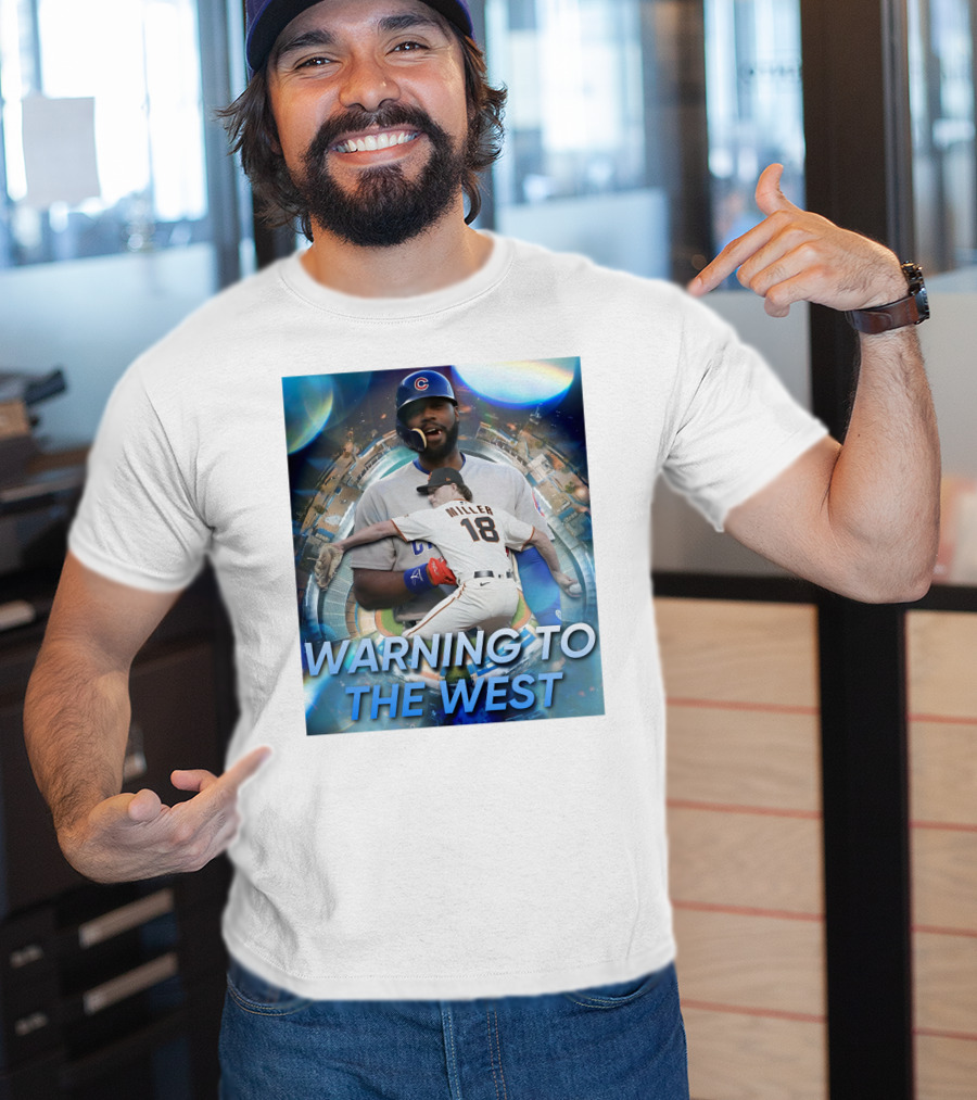 Warning To The West Miller 18 Baseball Showdown T-Shirt