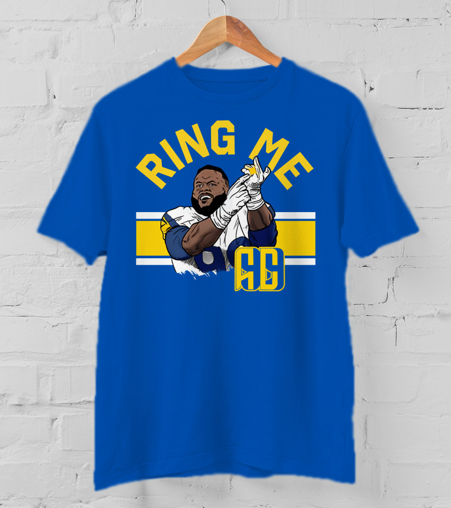 Ring Me Aaron Donald 99 Football Champion Player T-Shirt