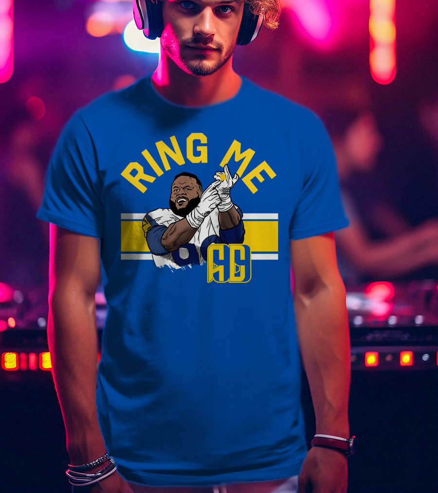 Ring Me Aaron Donald 99 Football Champion Player T-Shirt