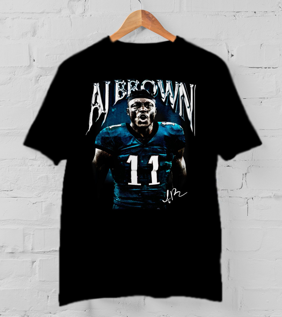 AJ Brown Number 11 T-Shirt