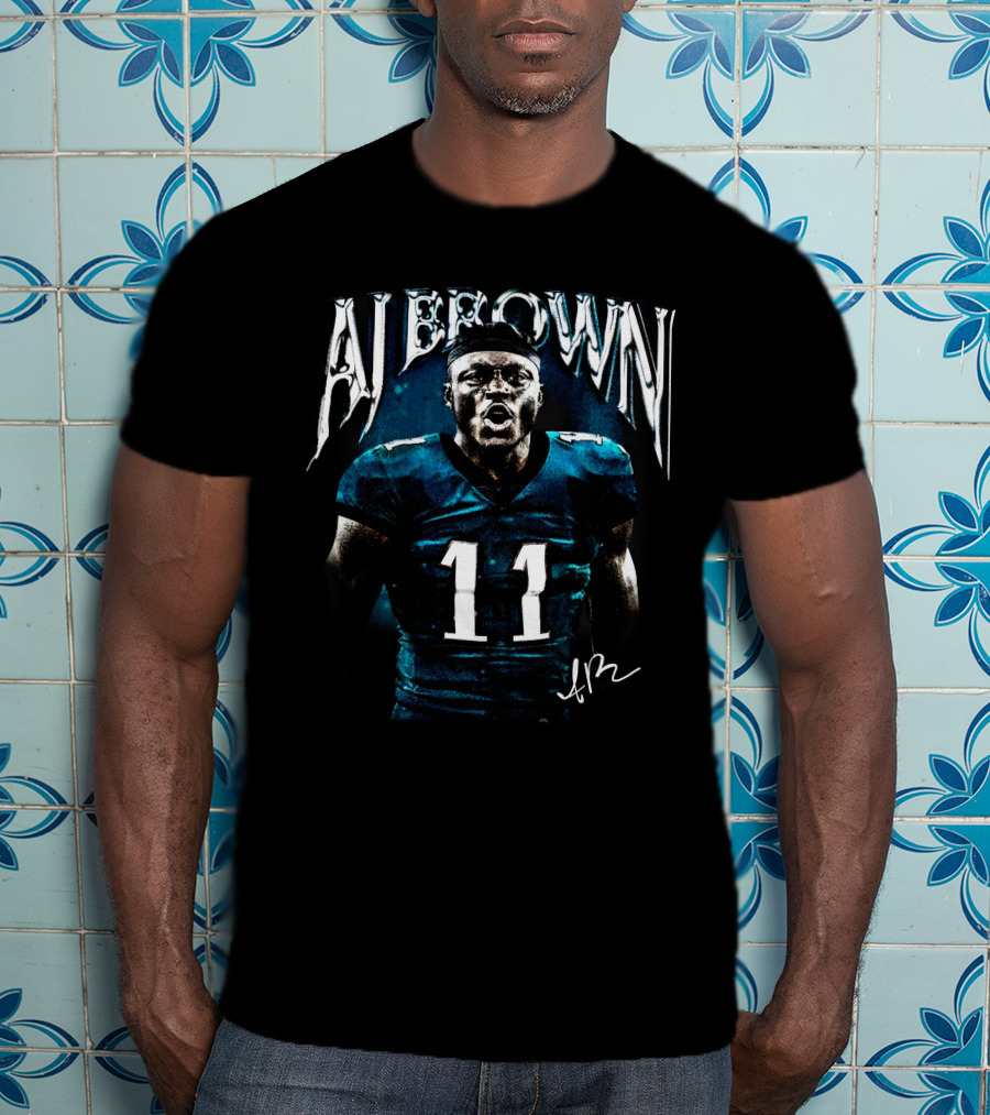 AJ Brown Number 11 T-Shirt