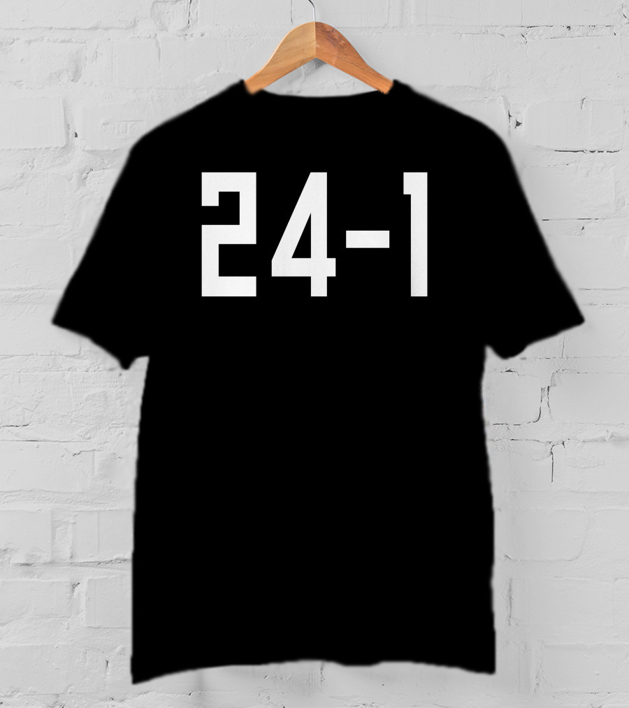 24-1 Sports Record Reference T-Shirt