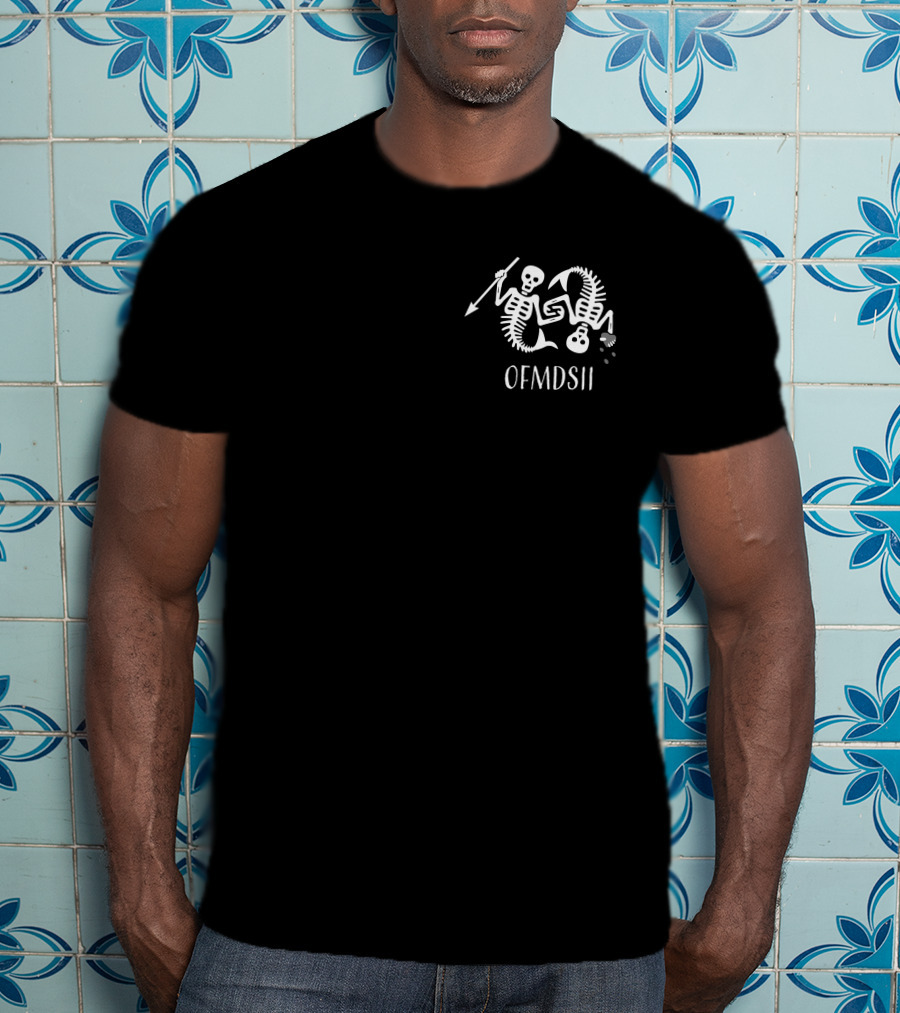 OFMDSII Skeleton And Fishbone T-Shirt