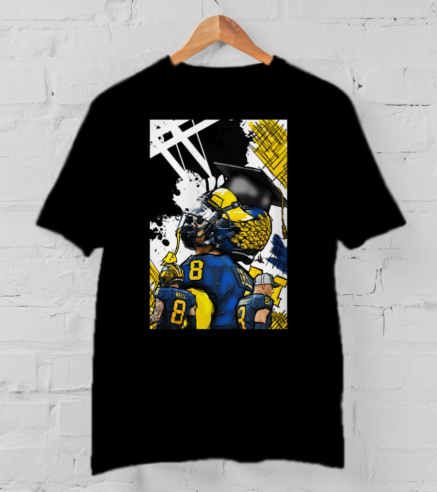 Ronnie Bell Football Champion Graduation Moment T-Shirt