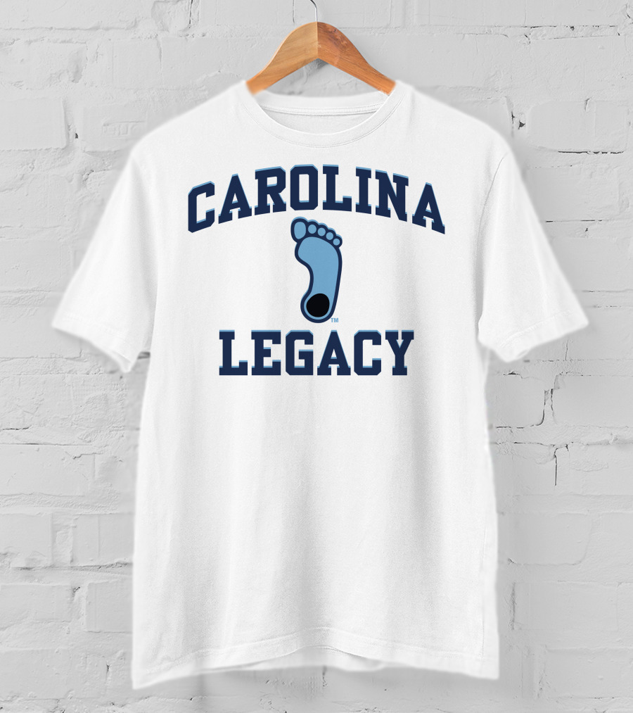 Carolina Legacy Born Bred Dead Footprint T-Shirt