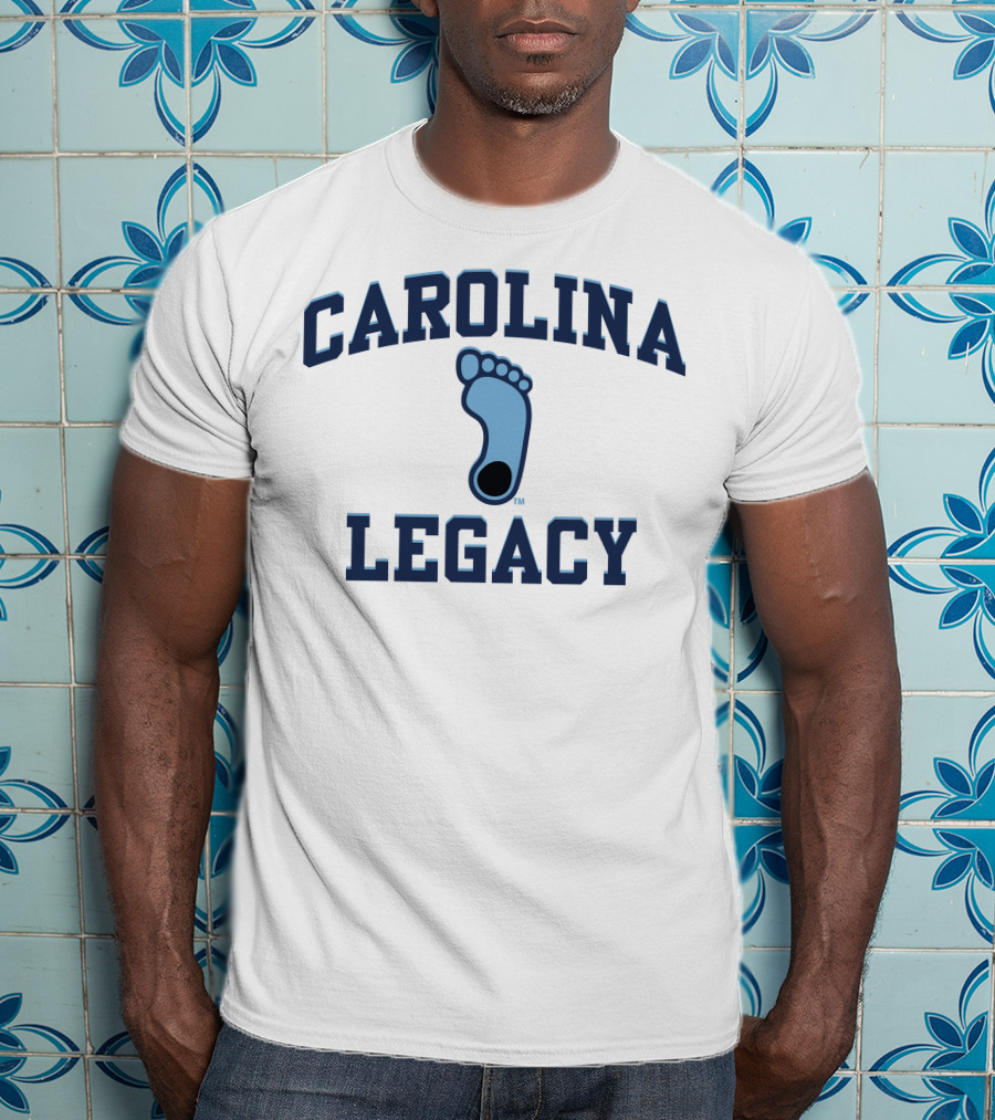Carolina Legacy Born Bred Dead Footprint T-Shirt