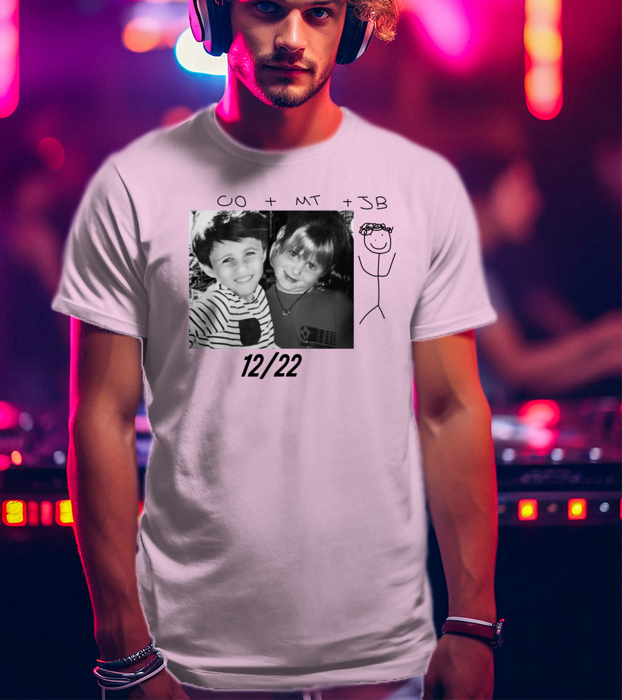 Chris Olsen Meghan Trainor Joshua Bassett CO MT JB 12/22 T-Shirt