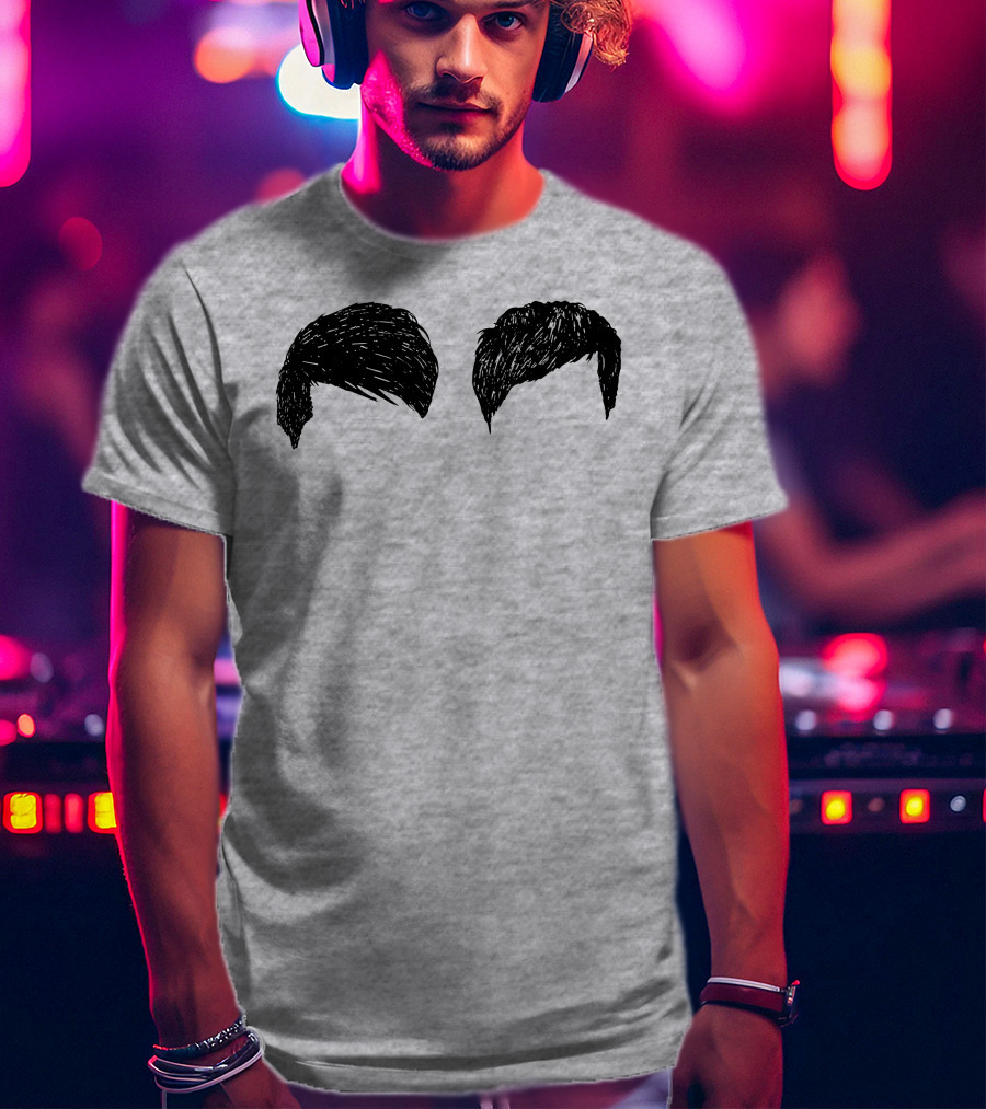Dan And Phil Fringe Hair Iconic T-Shirt