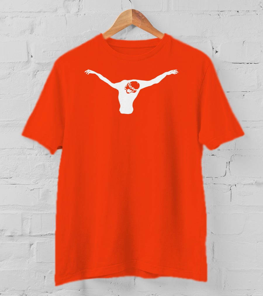 Touchdown Jesus Texas Football Fan Art Notre Dame Texas Longhorns Combo T-Shirt