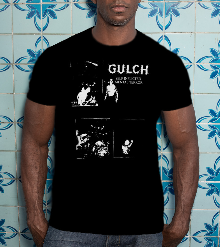 Gulch Self Inflicted Mental Terror Live Concert T-Shirt