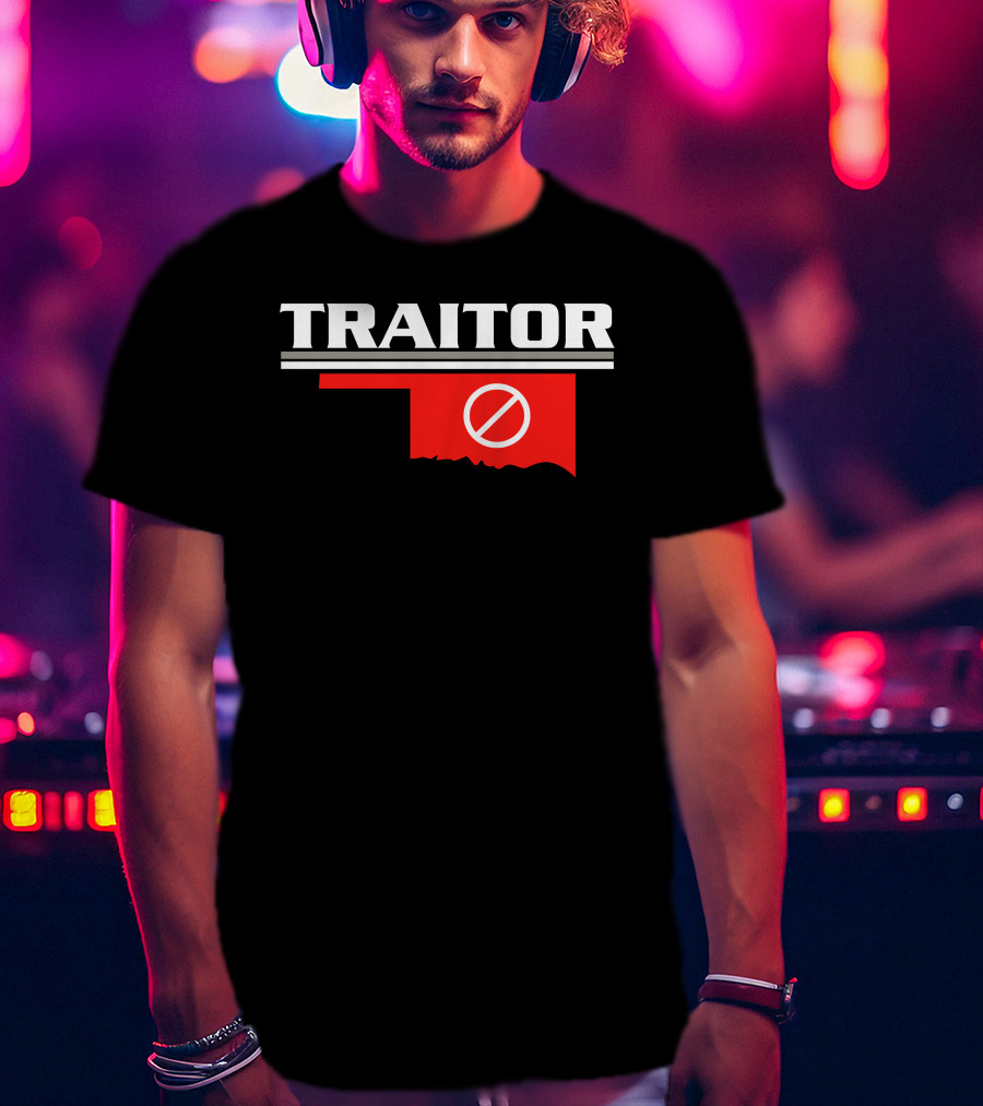 Traitor Oklahoma Map T-Shirt