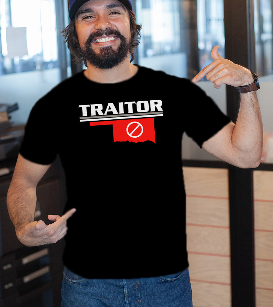 Traitor Oklahoma Map T-Shirt