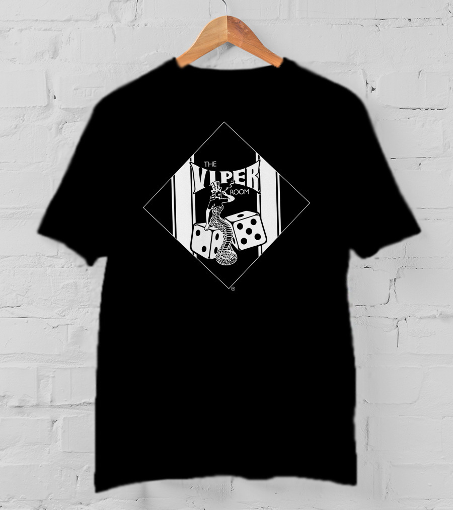 The Viper Room Serpent And Dice T-Shirt