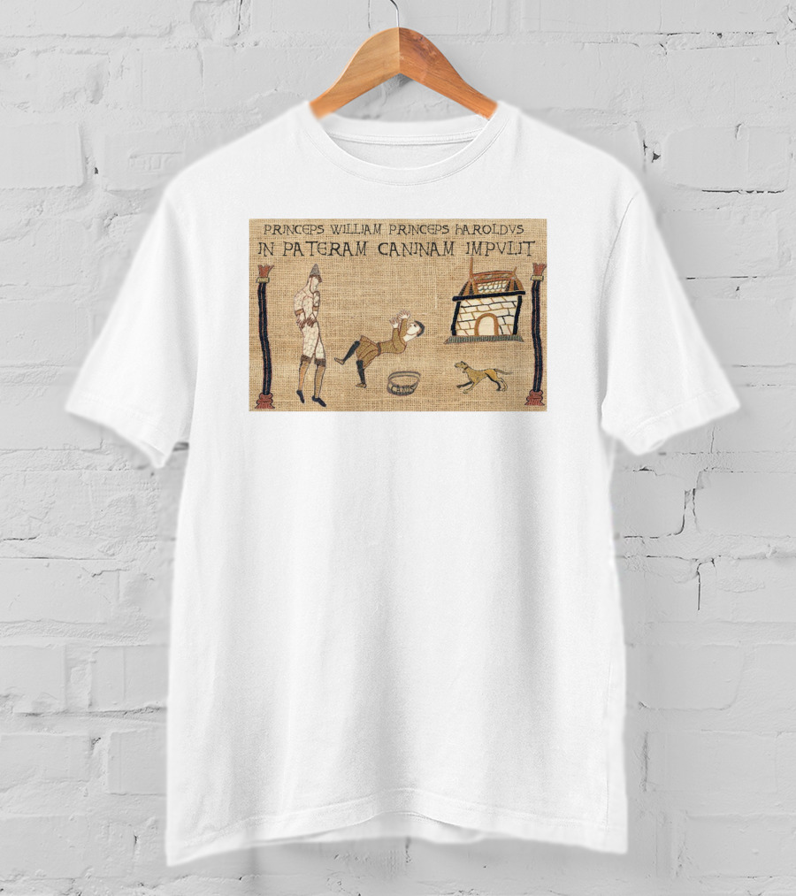 Princeps William Princeps Haroldvs In Pateram Cannam Impvlit T-Shirt