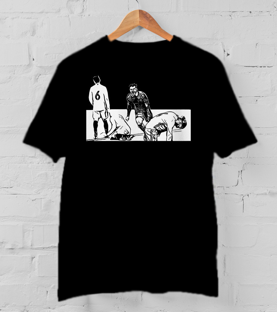 The Madrid Dagger Football Moment Iconic Victory Scene T-Shirt