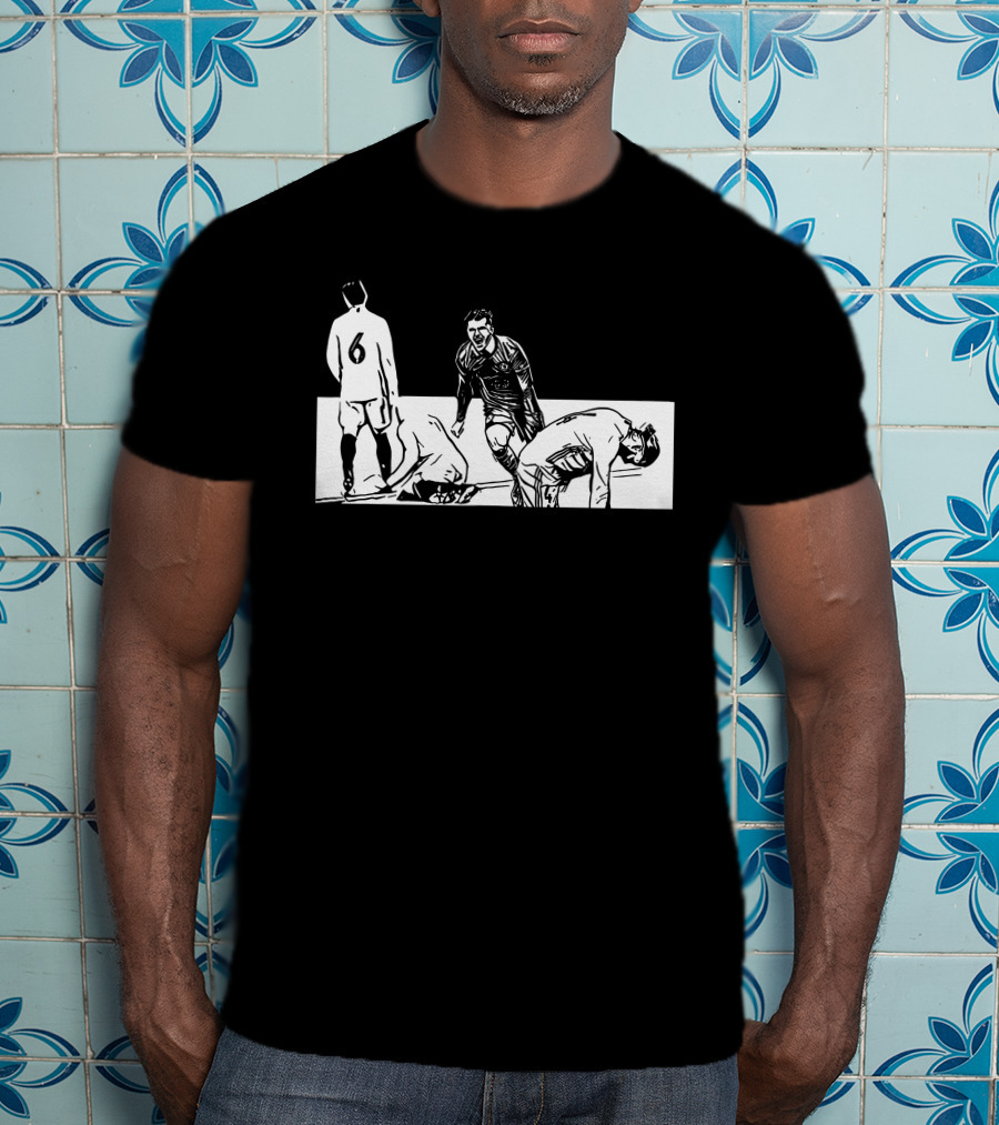 The Madrid Dagger Football Moment Iconic Victory Scene T-Shirt