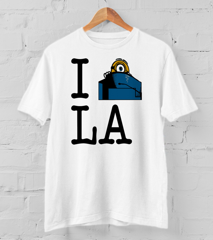 I Love Yellow Guy LA T-Shirt