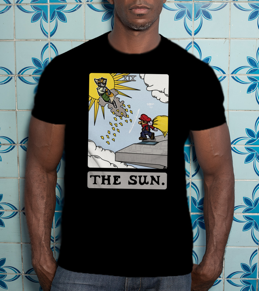 Noah The Sun XIX Tarot Mario T-Shirt