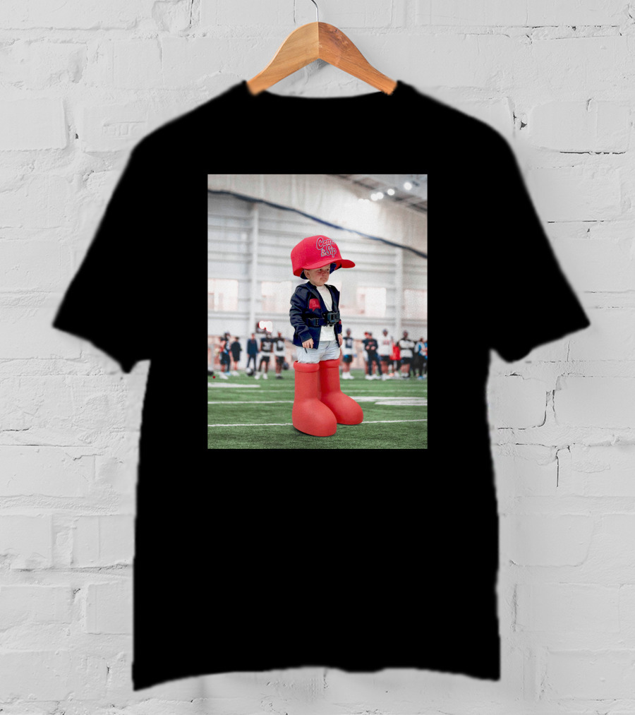 Hasbulla Wearing Come To The Sip Cap And Boots On Football Field T-Shirt