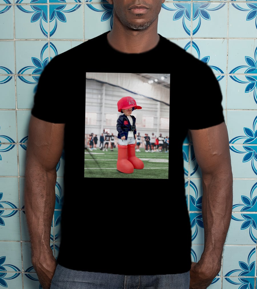 Hasbulla Wearing Come To The Sip Cap And Boots On Football Field T-Shirt