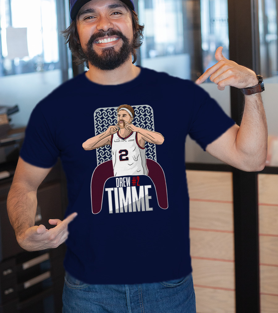 Drew Timme #2 Basketball Player T-Shirt