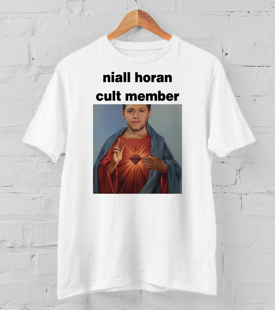 Niall Horan Cult Member Sacred Heart T-Shirt