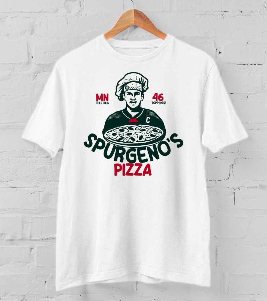 MN Deep Dish Spurgeno's Pizza 46 Toppings T-Shirt