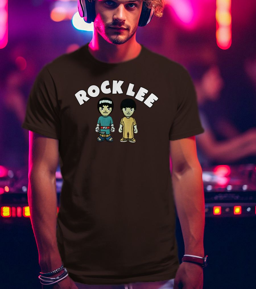Rock Lee Chenille Martial Arts Duo T-Shirt