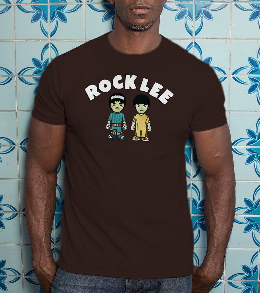 Rock Lee Chenille Martial Arts Duo T-Shirt
