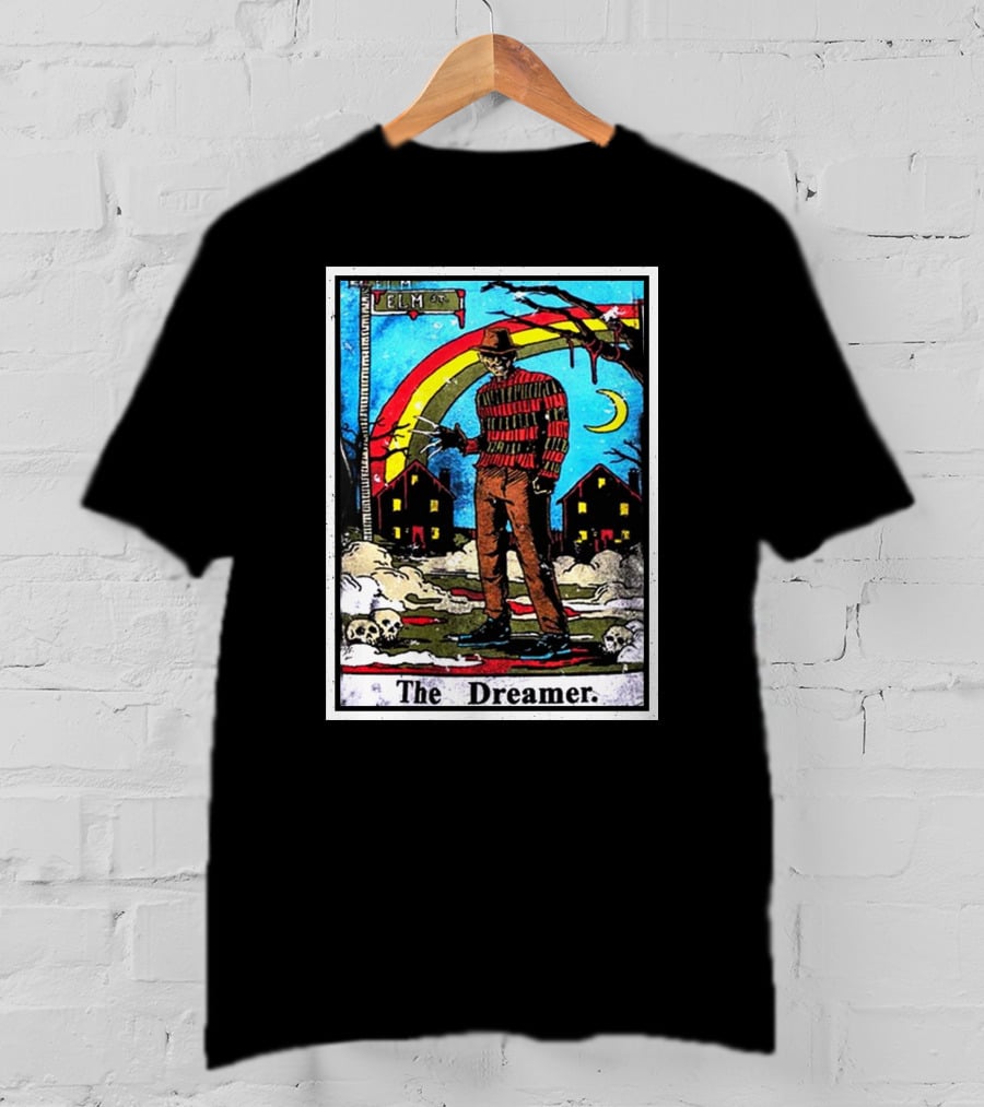 The Dreamer Elm Street Freddy Krueger Retro T-Shirt