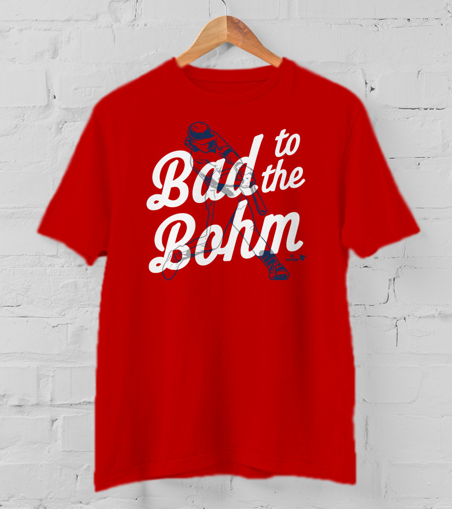 Bad To The Bohm Baseball Swing Visualization T-Shirt