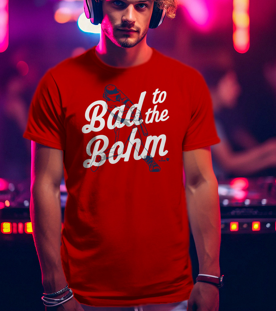 Bad To The Bohm Baseball Swing Visualization T-Shirt