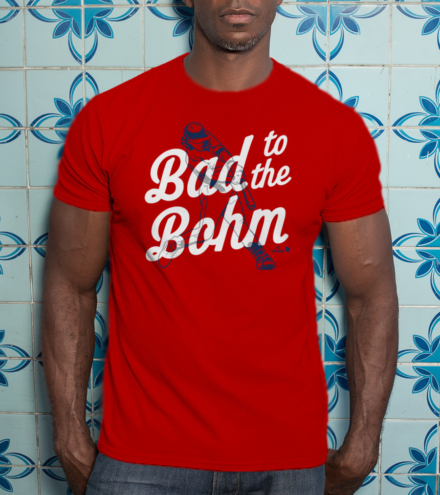 Bad To The Bohm Baseball Swing Visualization T-Shirt