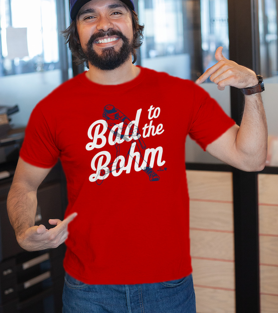 Bad To The Bohm Baseball Swing Visualization T-Shirt