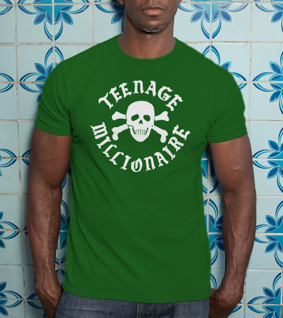 Teenage Millionaire Skull And Crossbones Classic T-Shirt