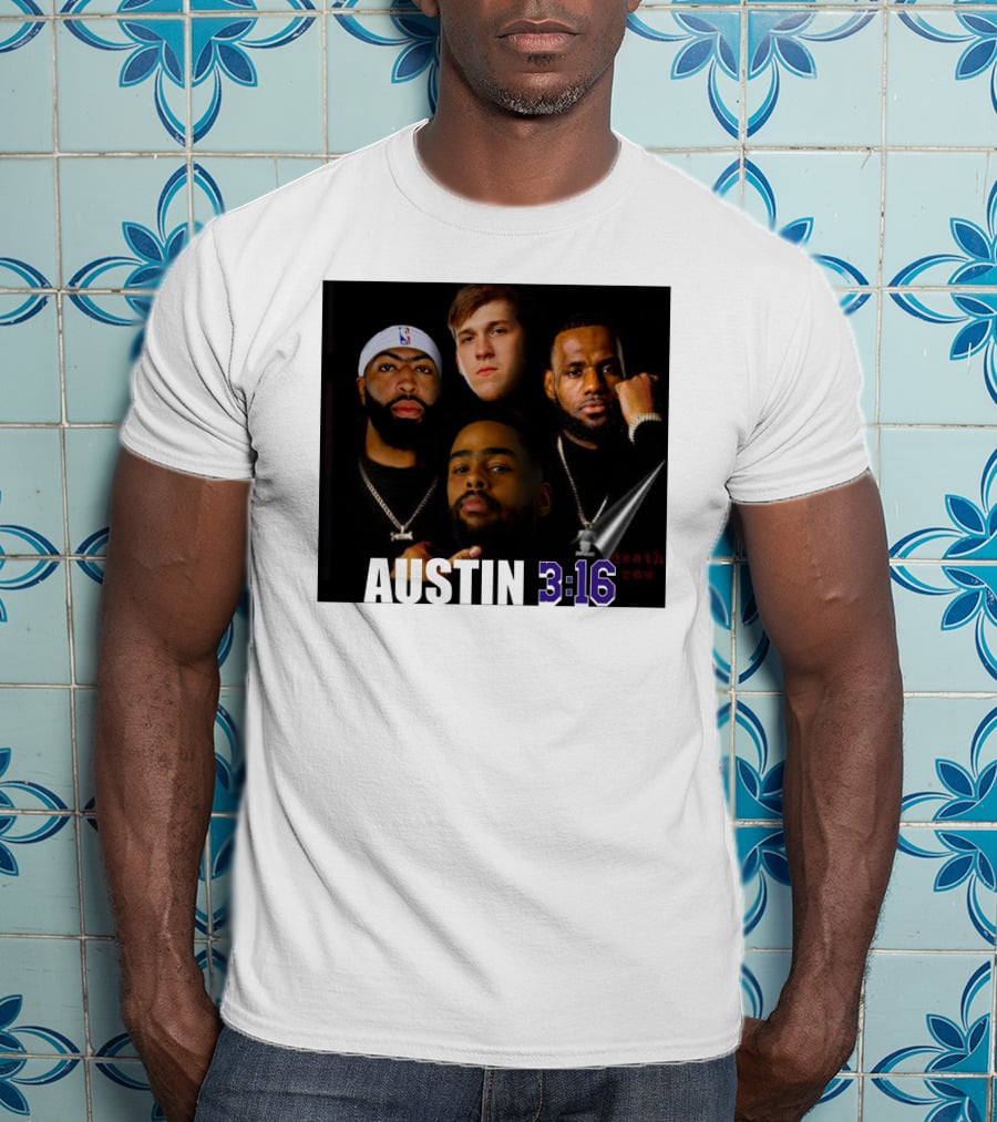 Lakers Basketball Austin 3 16 Players T-Shirt