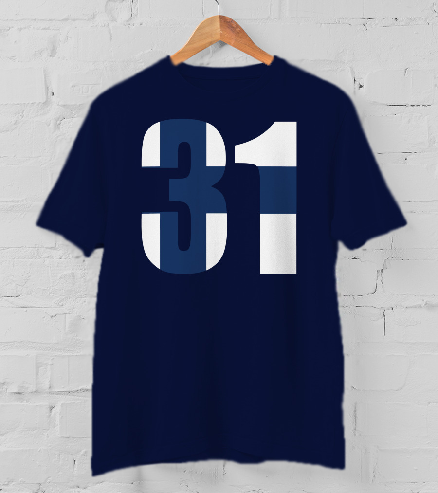 Nafo Finland 31 Finnish Flag Stripes T-Shirt