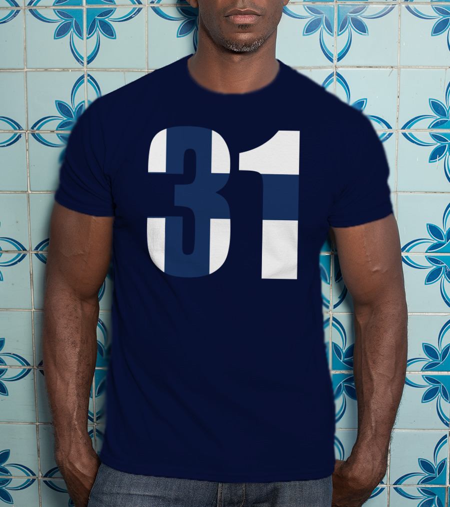 Nafo Finland 31 Finnish Flag Stripes T-Shirt