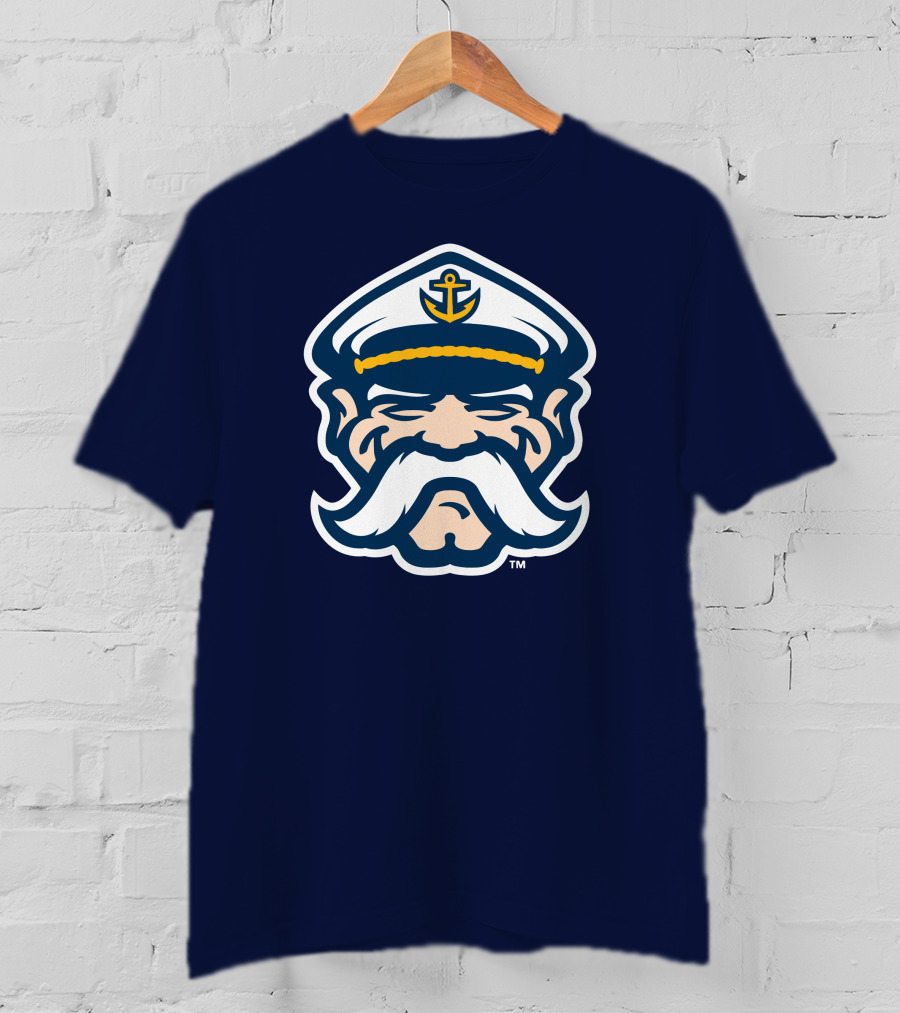 Lake County Captains Nautical Logo Cap T-Shirt