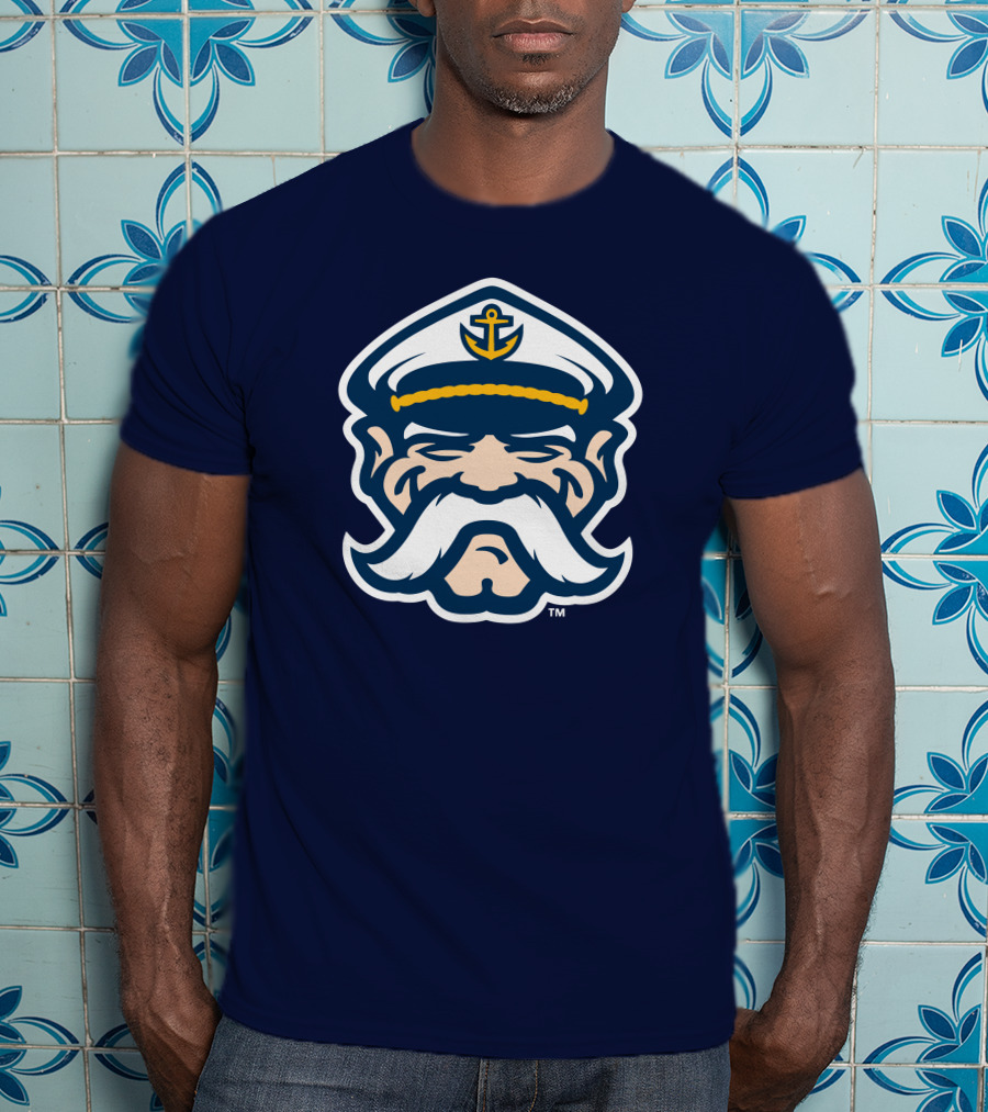 Lake County Captains Nautical Logo Cap T-Shirt
