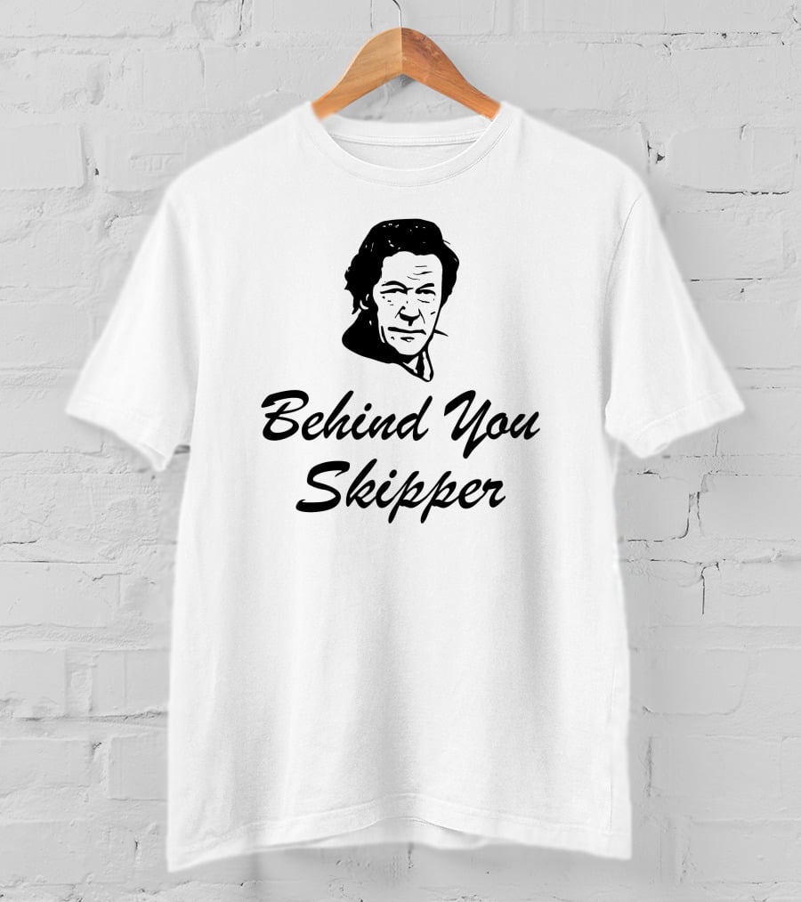 Imran Khan Behind You Skipper T-Shirt