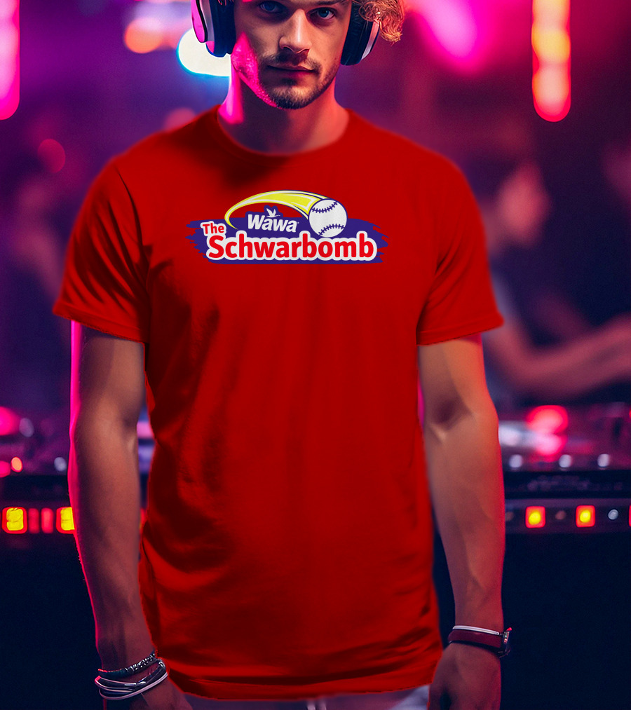 Wawa The Schwarbomb Baseball Iconic T-Shirt
